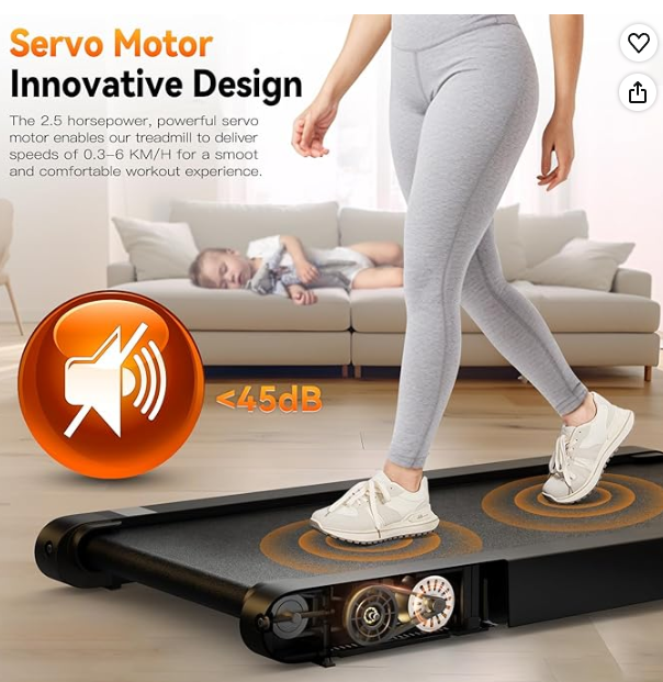 Freepi 3 in 1 Walking Vibration Pad,3.8 MPH Tapis Roulant with Remote Control and APP,2.5 HP Servo Motor Walking Treadmill Pad for Home and Office