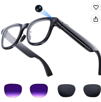 AI Smart Glasses with 4K Camera
